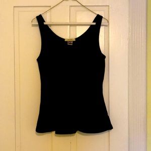 Prairie Underground Black Sleeveless Organic Cotton Top